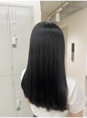 《NaVI ユイナ》就活後も明るくしたい!!フェイクブラックカラー