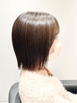 ストフ(stof)&nbsp;切っぱなしボブ/シースルーバング/外ハネボブ/ショートボブ