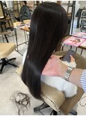 美髪ストレート