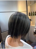 シルバーベージュ×コントラストハイライト