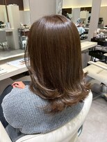 コルソ バイ ケーツー(CORSO by k-two) レイヤーカット/セミロング/ミルクティーアッシュ/グレージュ