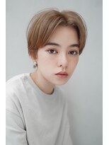 ギークス(GEEKS)&nbsp;【GEEKS渋谷】マッシュショートウルフ/艶髪/マロンベージュ/小顔