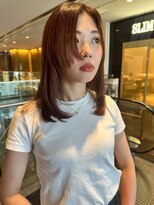 ムード(MOOD,)&nbsp;暗めカラー/グランマッシュ[レイヤーカット/髪質改善/銀座]