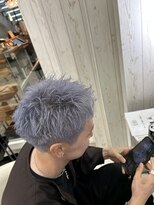 アース 天満橋店(HAIR & MAKE EARTH) 20代30代◎爽やかスパイキーショート×ツーブロック