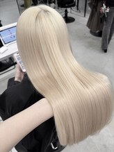 マーシュ ルーヴェ(marshu Luve) 【marshu】ベージュ×ブリーチカラー#ハイトーン