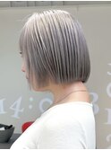 シルバーカラー/ケアブリーチ/ブリーチ/表参道/原宿