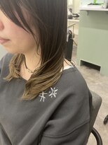 テーラヘアー 板橋店(TELA HAIR)&nbsp;イエローベージュなグラデーション♪