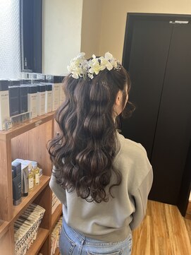 卒業式 成人式 結婚式 ライブ ヘアアレンジ
