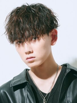 エルマーク 四条烏丸(L-MARK) 波巻きパーマ/スパイラルパーマ/メンズ/眉毛/短髪/サーフカール