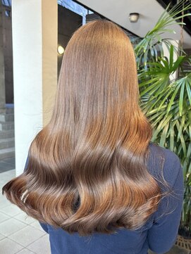 ディスイズ(thisis) 【thisis】ハイトーンベージュ　韓国風/レイヤーカット