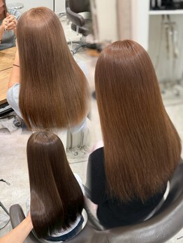 リー 天王寺(Lee)の写真/憧れのツヤ髪へ☆カット+カラー+トリートメントが8800円以下!輝く私に出会う◎