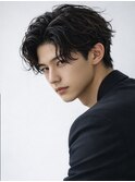 韓国センターパート/ハイライト/マッシュ/ニュアンスパーマ/仙台