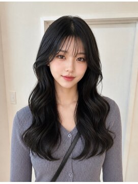 トッカ 天神店(tocca) 暗髪×韓国風ロング