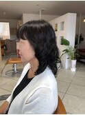 スパイラルパーマ