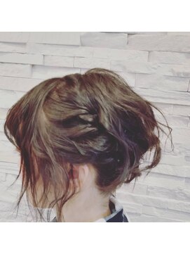 ヘアアンドスパ スロー(hair&spa slow) 結婚式 パーティーヘアアレンジ