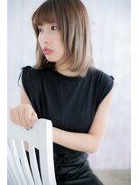 ミック ヘアアンドビューティー 大山店(miq  Hair&Beauty)&nbsp;シンプルナチュラルミディのグラデーションカラーa