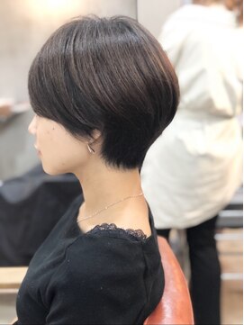 エトネ ヘアーサロン 仙台駅前(eTONe hair salon) シルエットショートボブ