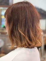 クアトロ グランシュ 川崎店(QUATRO × GranCieux)&nbsp;【QUATRO川崎】明るめブラウン×ミックス巻き