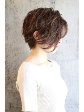 ヘアーデザイン ユーケー(Hair design Yu K) 大人可愛い前下がりショート