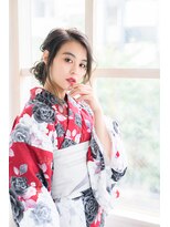 マーブルトウキョウネオリーブ(marbles tokyo neolive)&nbsp;MARBLES/三軒茶屋 ☆浴衣・着付け×アレンジ・波ウェーブ☆