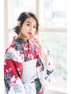 マーブルトウキョウネオリーブ(marbles tokyo neolive) MARBLES/三軒茶屋 ☆浴衣・着付け×アレンジ・波ウェーブ☆