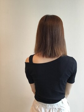 ウィスプヘアー(wisp HAIR) ☆アッシュ系のプルエクステ☆(施術前)