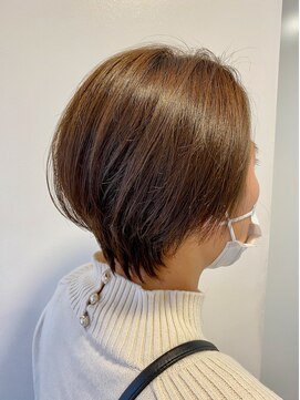 ビーチ(BEACH) ナチュラルショートマッシュシアーグレージュ