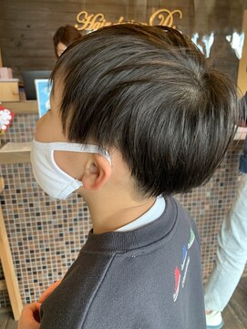 ヘアーデザイン ディードット(Hair design D.) ツーブロックキッズショート