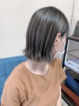 ビーチ(Beach) 外はねボブ×ハイライトスタイル