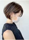40代からの大人ハイライトボブ【Ruufus恵比寿渋谷】3157d