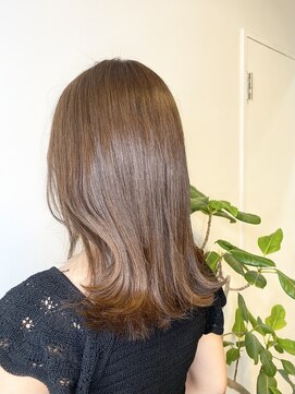 エシカル(ethical) ブリーチなし × ベージュ系カラー