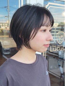 ヘアドレス ルチュラ(Hair dress LucuLa) 【ルチュラ松島】黒髪でも子どもっぽくならないくびれショート