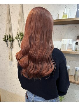 ジーナ 西新(Zina) ＊透明感たっぷりコーラルピンク