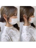 顔まわりカット