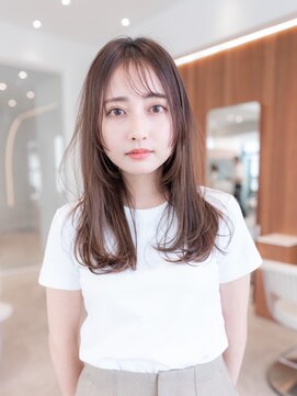 エースハバナ 渋谷(1 HAVANA) 20代30代大人かわいい/シルキーベージュ/レイヤーカット/小顔