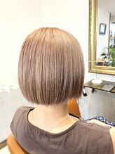 キールヘアーベイス(kir hair base) 【福井市キール】ハイトーンボブ