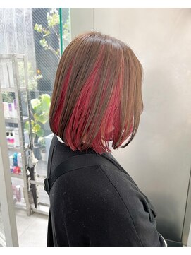 シェリ ヘアデザイン(CHERIE hair design) インナーチェリーレッド☆
