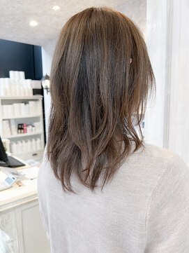 キャアリー(Caary) 福山caaryイルミナカラー人気20代30代40代50代大人ウルフヘア