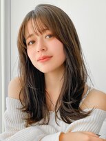 似合わせカット イメチェン フルバング 小顔ハッシュカット♪