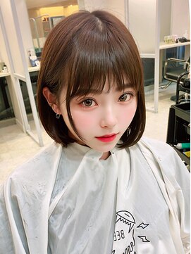 ビースト ナガウラ(BEEST) 耳掛けボブ ボブ ロブ  アイドル 小顔 目大きく見えるヘア