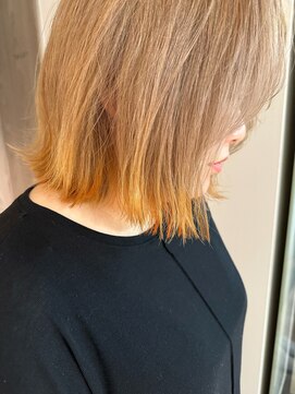 ポノ(po_no) 裾オレンジ