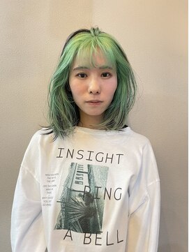 グラムアッシュ(GLAM ASH) フェイスフレーミング、インナーカラー