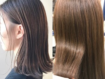 オーヤン(OYAN)の写真/施術後も手触り◎カラー、パーマにぴったりの《オージュア》トリートメント！