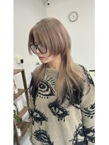 アネラ(Anela)&nbsp;ロングウルフ＋エンドブラック【平本】