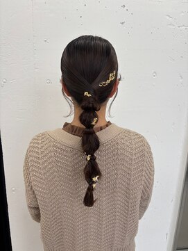 ジルスタジオ(JILL STUDIO) JILL STUDIO ヘアセット/和装ヘア/一つ結びアレンジ