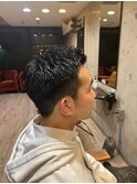 ヘルシーなスッキリ短髪黒髪(メンズ)お手入れ簡単ショートネープ