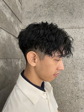 ニアウ 伊勢崎連取店(Niau) メンズマッシュツイストスパイラルパーマメンズパーマ