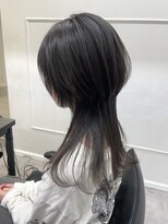 シーン(seen)&nbsp;【クラゲウルフ】ロングウルフレイヤーカット中性ウルフカット