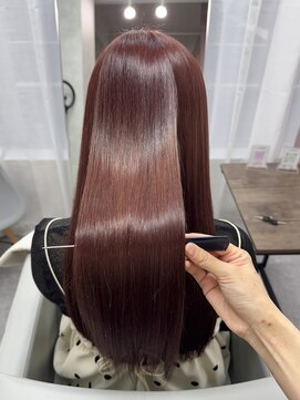 ランプシー(Lampsi) 【広がり・パサつきW改善】サラ艶髪ストレート&トリートメント