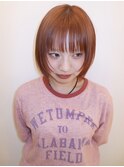 orange color+顔周りlayer